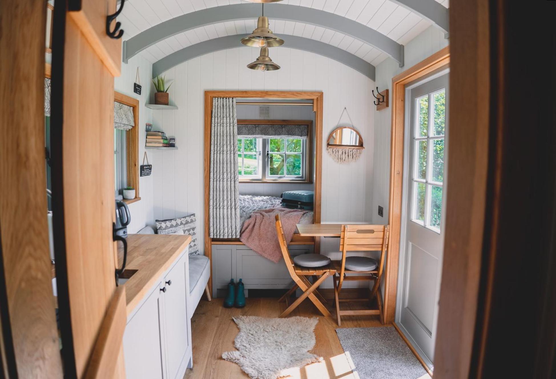 Somerset Shepherds Huts Winsham Kültér fotó