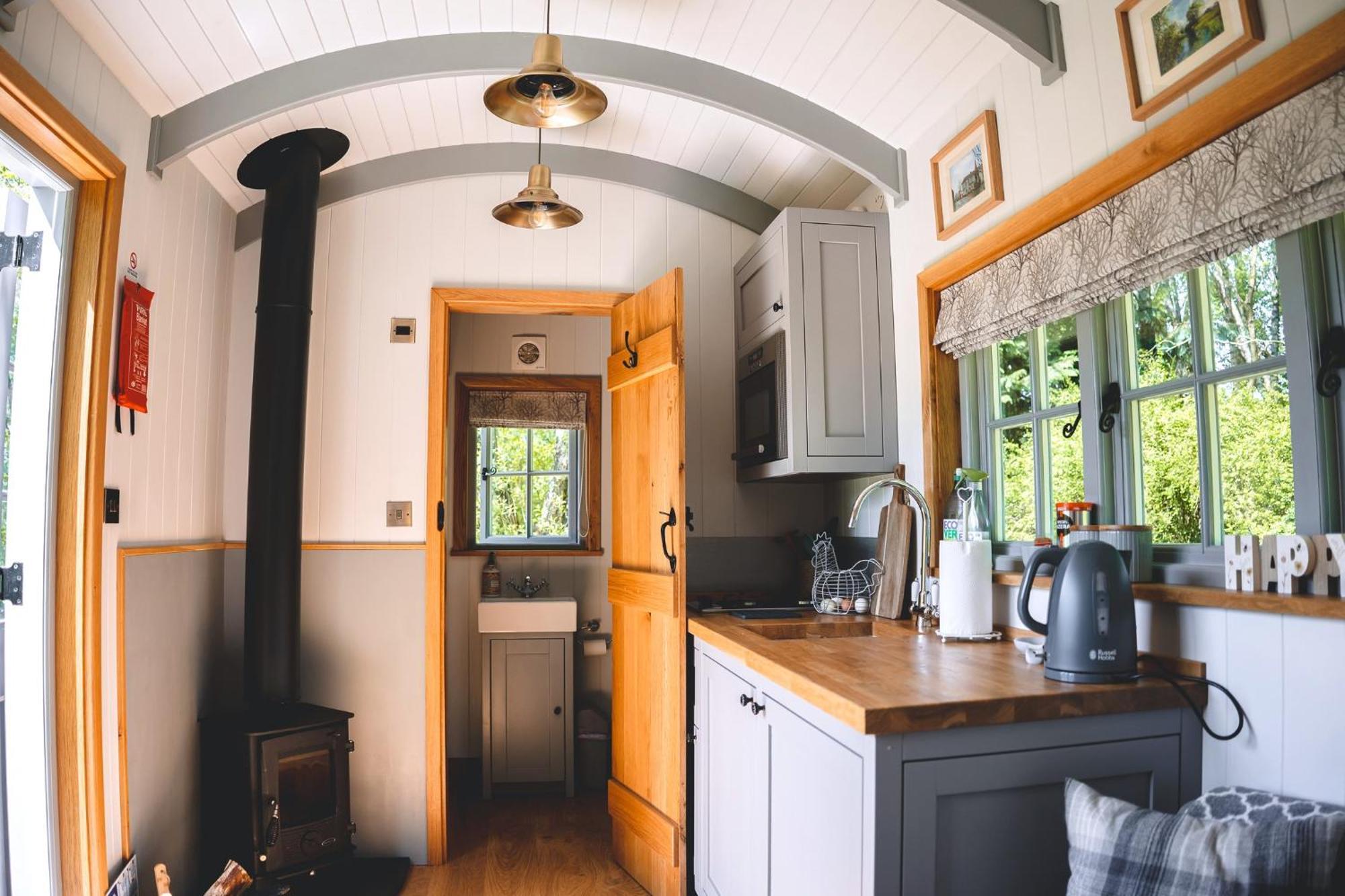 Somerset Shepherds Huts Winsham Kültér fotó